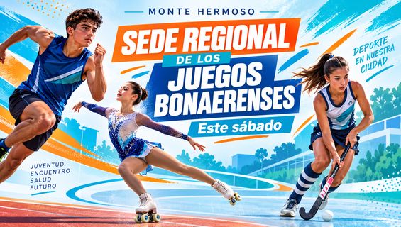 Monte Hermoso será sede regional de los Juegos Bonaerenses